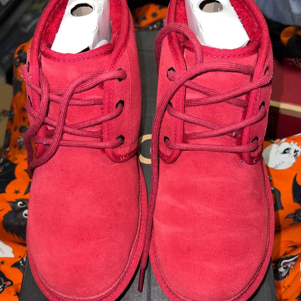 Red Ugg Lace Up Neumels